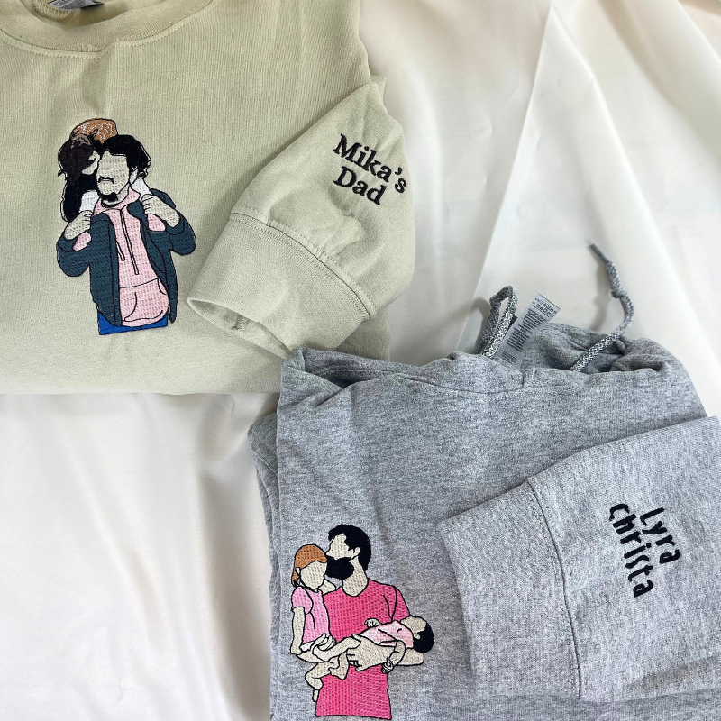 Personalized embroidered custom dad photo shirt 1-5.png