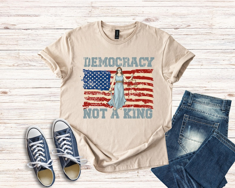 No Kings In America Shirt Political Shirts Crown No Kings Shirt Protest Shirts Nope Kings Shirt 1760609136252.png