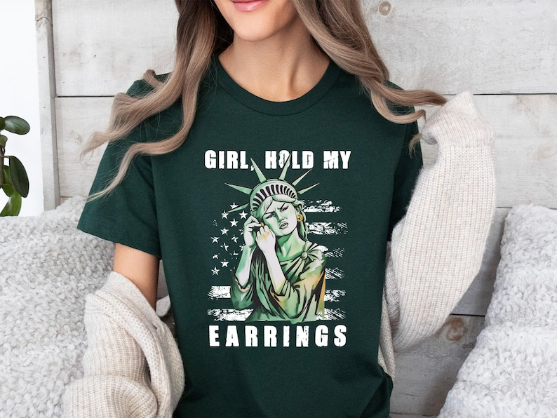 Girl Hold My Earrings Shirt Protest Tee Political Tee Political Activism Tee Nature Tee National Park Style Shirtsave Public Lands 1761210303460.png