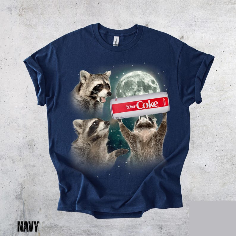 Funny Raccoon Diet Coke T Shirt Sweatshirt Funny Tee For Animal Lovers 1763181245175.jpg