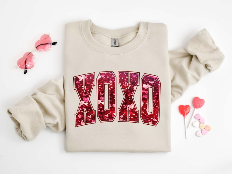 Not Real Glitter Valentines Day Sweatshirt Valentines Day Shirt Valentine Shirt For Teacher Valentines Sweater Galentines Day Gifts Xoxo 1767156269652.png