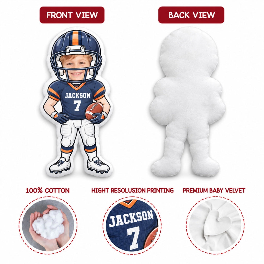Football Lovers - Personalized Shaped Pillow 19156932-3cc6-4f3f-865a-385245fa7bb9-261002_gaqsTtmMANsE7Dy9_large.webp