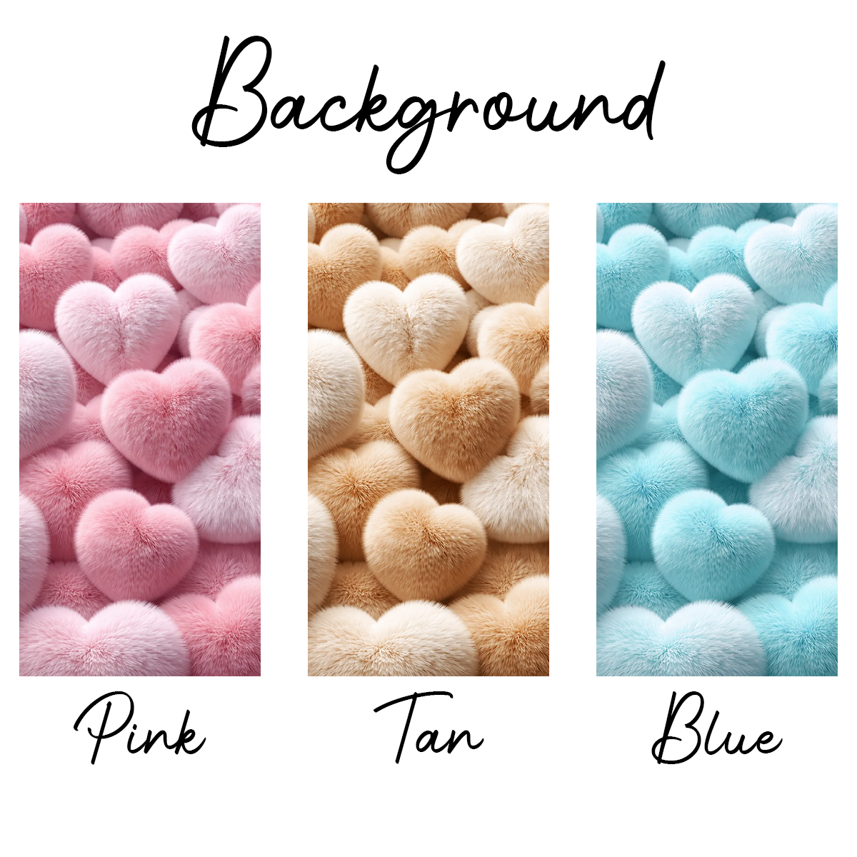 Love My Fur Babies - Personalized Custom 3D Effect Phone Case