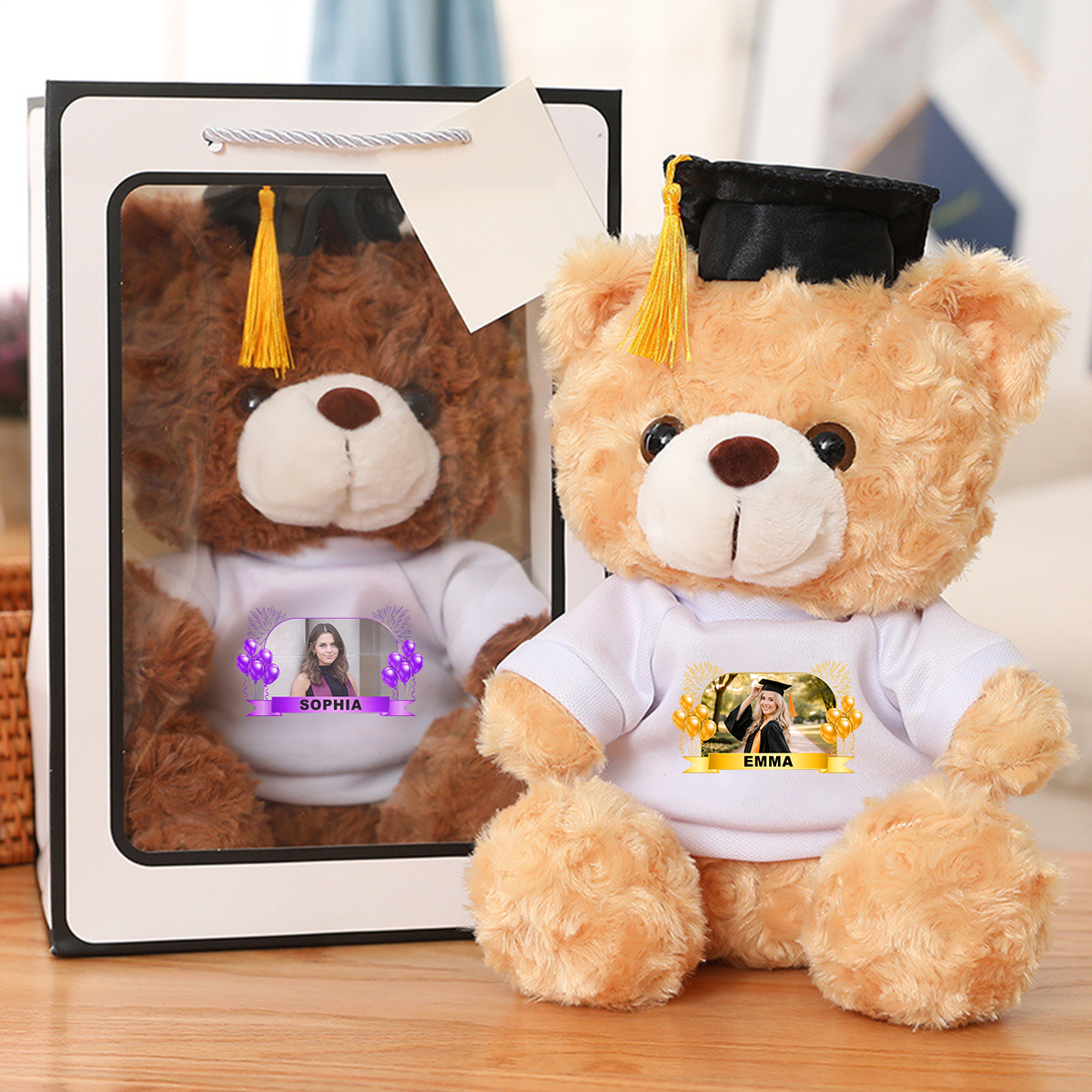 Custom Class Of 2026 Personalized Graduation Teddy Bear