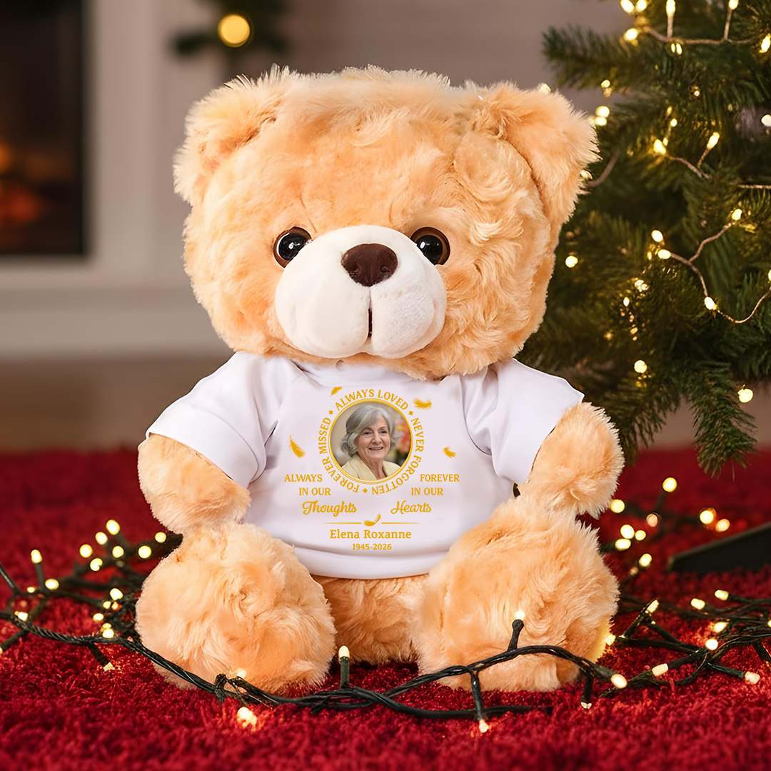 Always Loved Never Forgotten Memorial Teddy Bear