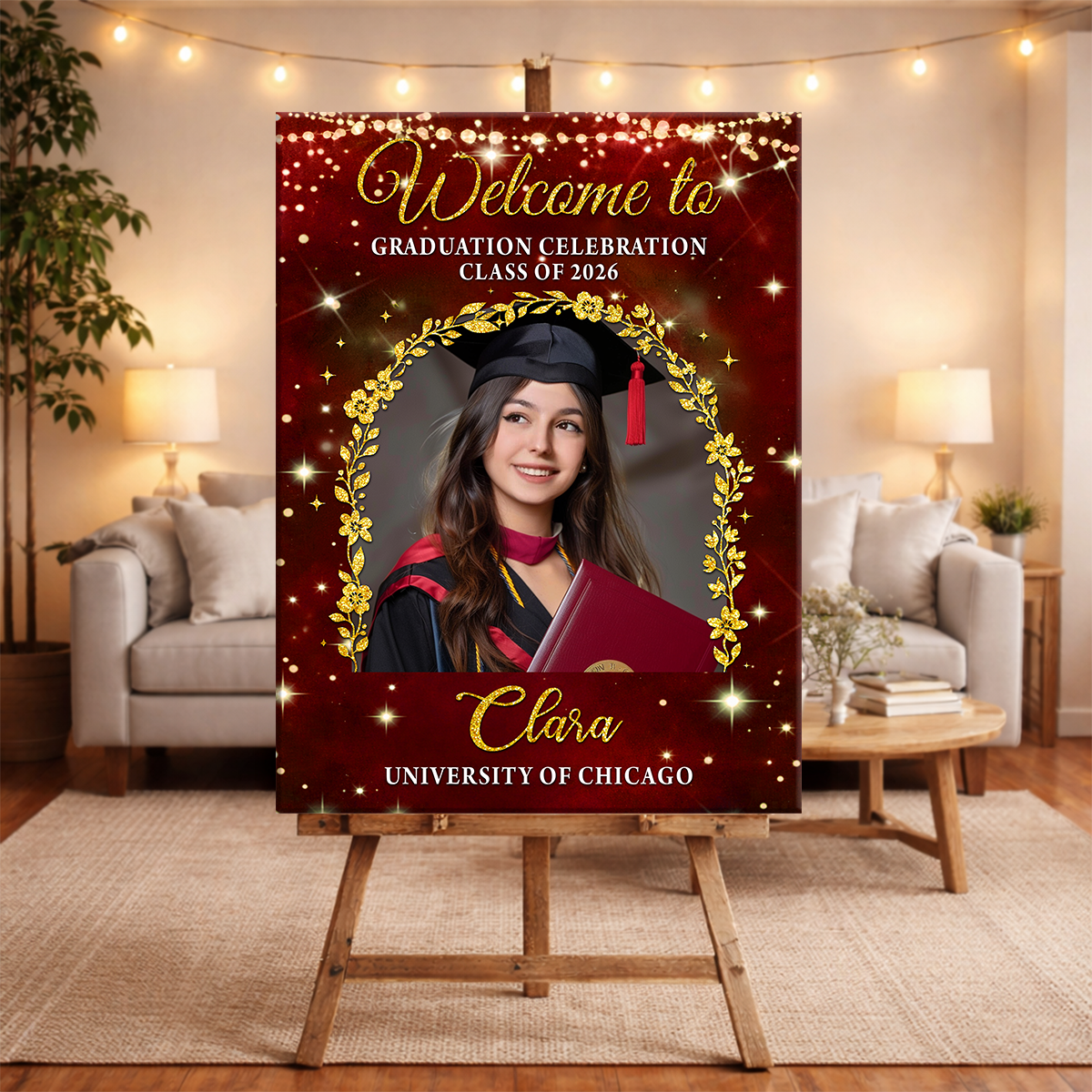 Special Personalized Graduation Welcome Sign Party