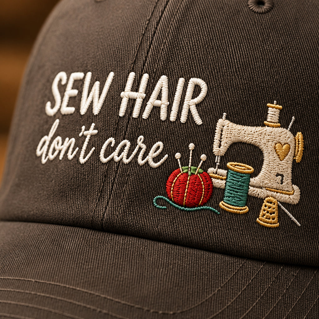 Sew Hair Dont Care Cap - How it is made