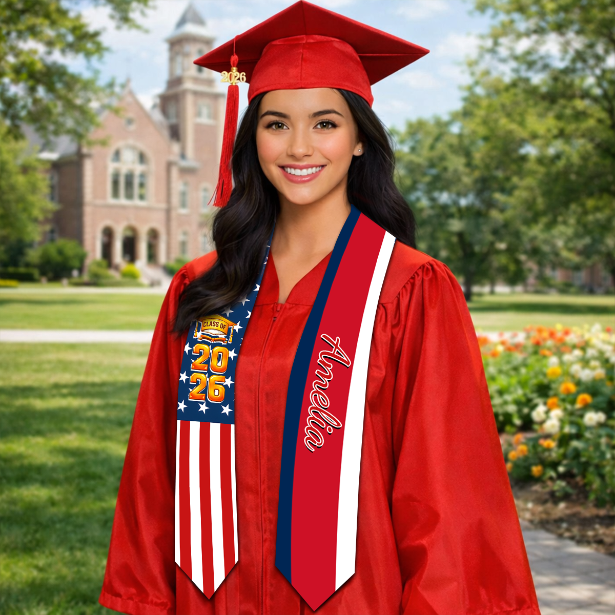 Custom Name Stoles - Personalized Graduation Stoles