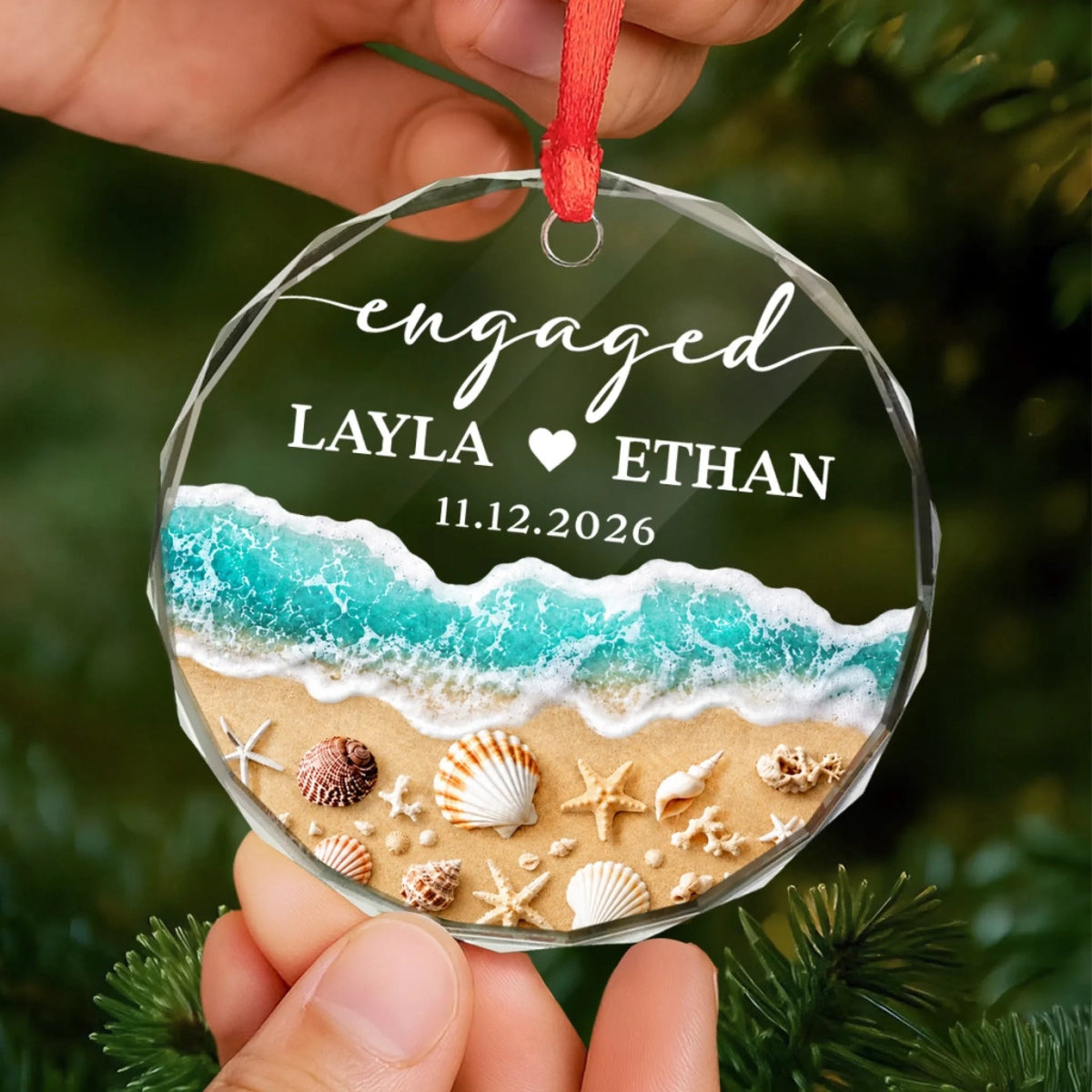Eternal Love, Deep As Sea - Personalized Crystal Ornament - Christmas Gift For Couple, Engagement Gift 35978e95-ecc6-4e28-9a4c-b530e38e1d75-banner-5.jpeg