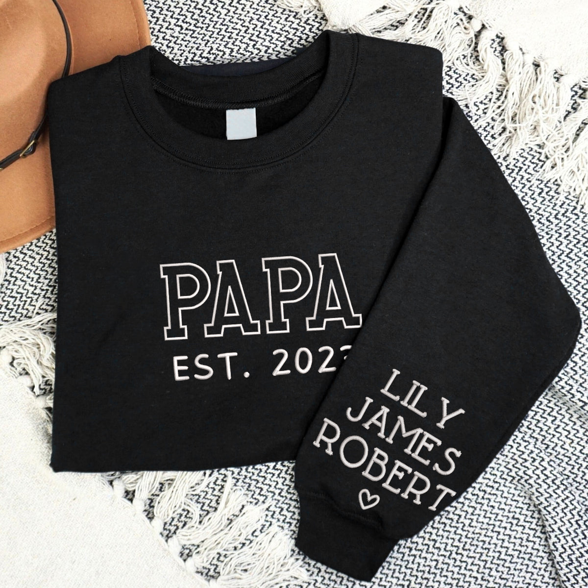 Custom Dad Shirt With Date, Est Year - Personalized Embroidered - Gift For New Dad, Father's Day Gift 3_25ec023c-c4e0-41c8-899f-104ba8f6894e.jpg?v=1742187662