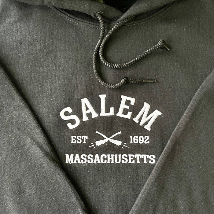 Salem Massachusetts Embroidered Sweatshirt, Salem Sweatshirt, City Sweatshirt, Embroidered Halloween Sweatshirts, Hoodie, Black, Trendy 3_67b8c21b-a877-48b8-b817-f6a963fb1b71.jpg?v=1743397368
