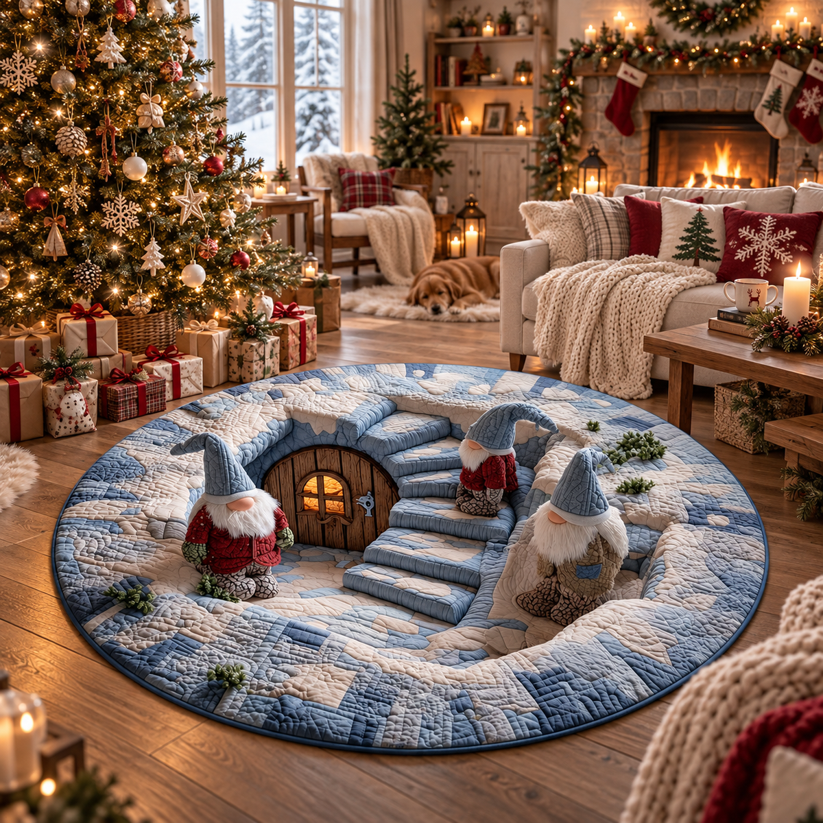 Christmas Gnome Quilted Carpet β Cozy Winter Village Round Rug, Nordic Holiday Floor Decor, Festive Christmas Home Carpet 3fa93a44-d426-4e6d-b5c6-e310898086b9-xa4.png