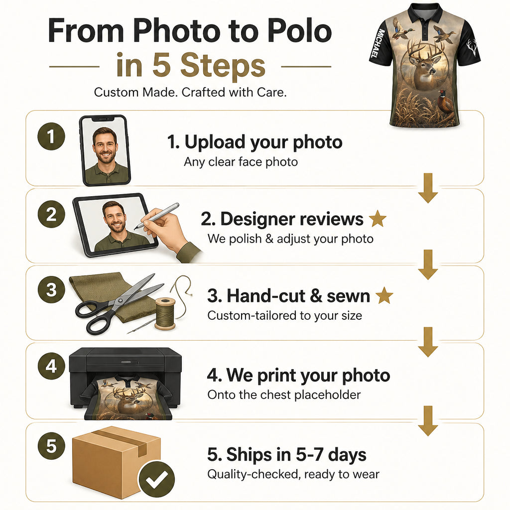 Hunter Wildlife AOP Polo – Personalized Sleeve Name - Personalized Polo shirt - All over printed 52cdf97f-b96f-4e76-b703-395ad5627501.jpg