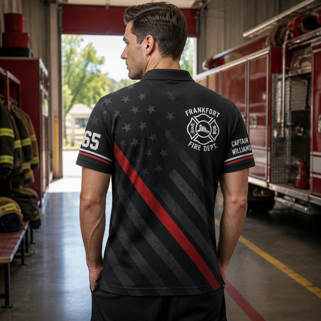 Custom Fire Dept Thin-Red-Line AOP Polo - Personalized Polo shirt - All over printed 5c15a6b2-25b0-4192-ae4d-ad8945f5ec42.jpg