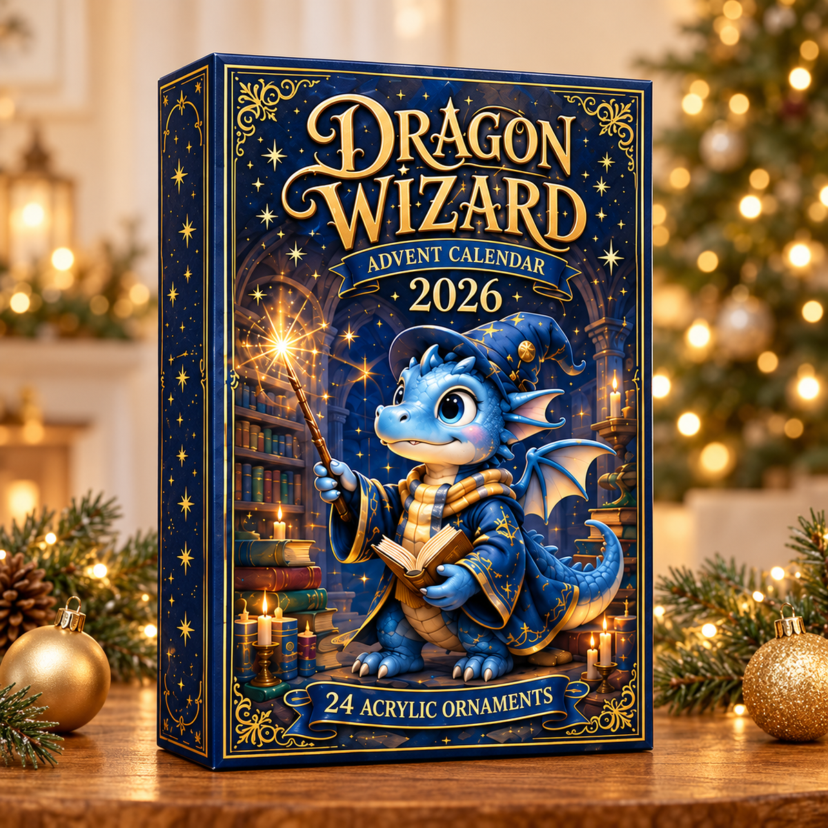 Dragon Wizard Advent Calendar 2026 - 24-Day Festive Countdown, Acrylic Charms Blind Box - Gift For Dragon Lovers 839a0a11-9692-4a7d-9c80-f83991f3ecff-wizard-dragon-box.png