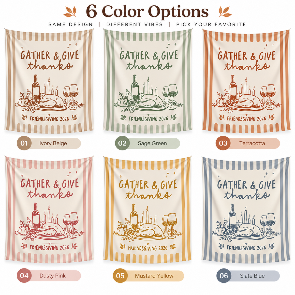 Personalized Friendsgiving Backdrop β Gather & Give Thanks Thanksgiving Tapestry, Custom Fall Party Banner & Autumn Decor 88fbe3da-fd87-4b74-a1b3-2b615c83db69-hhha.png