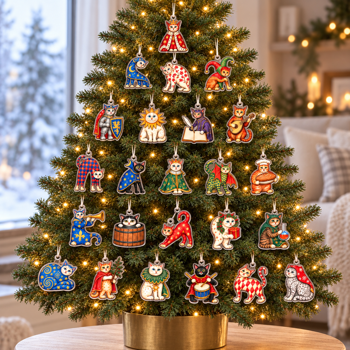 Medieval Cats Advent Calendar , 24 Acrylic Cat Charms, Christmas Blind Box, Whimsical Cat Lover Gift, Fantasy Holiday Countdown 9f798eb3-96f2-40e7-8314-b9e78f7faa45-C-y-th-ng-m-o-trung-c-m-a-ng-1.png