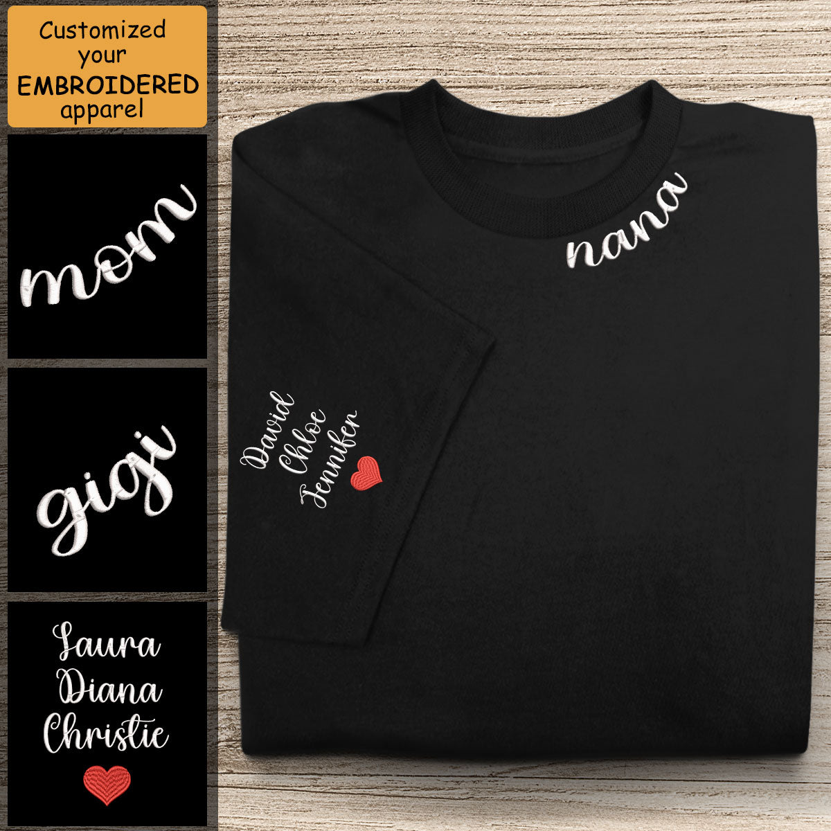 Mother and Kid Neck Sleeve Embroidered - Personalized Embroidered Apparel - Gift For Mother, Grandma Banner-T-shirt-fb-Mother-and-Kid-Neck-Sleeve-Embroidered---Personalized-Embroidered-Apparel---Gift-For-Mother_-Grandma.jpg?v=1742187588