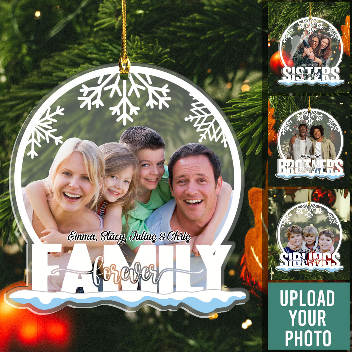 Family Forever Custom Photo - Personalized Ornament - Christmas Gift For Family, Friends, Sisters Banner-fb-Family-Forever---Personalized-Ornament---Christmas-Gift-For-Family_-Friends_-Sisters.jpg