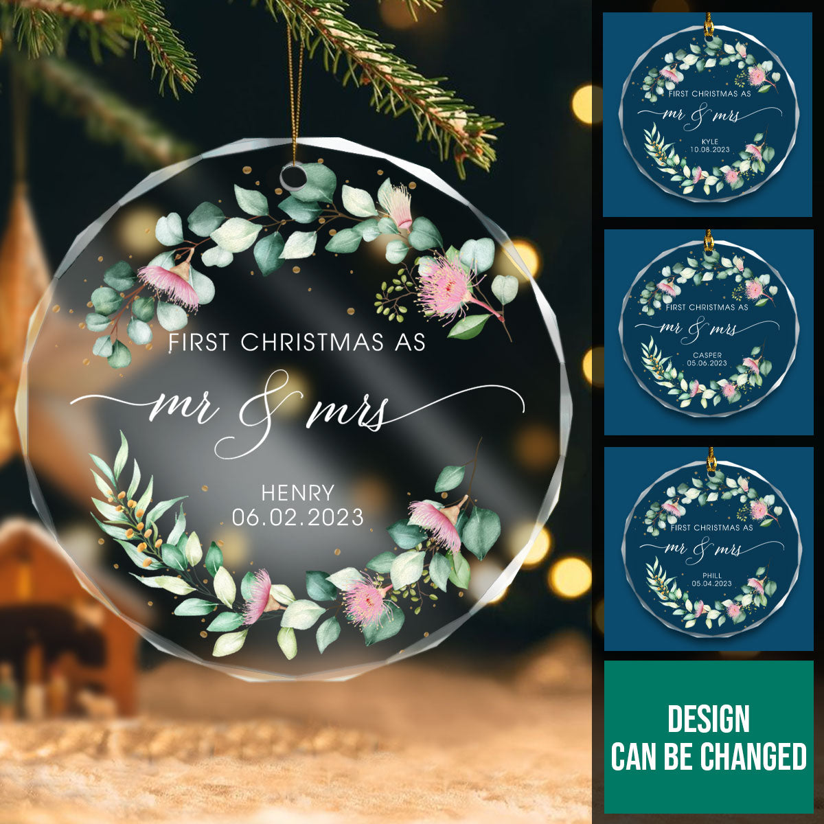 First Christmas As Mr. & Mrs. - Personalized Crystal Ornament - Christmas Gift Banner-fb-First-Christmas-As-Mr.-_-Mrs.---Personalized-Crystal-Ornament---Christmas-Gift.jpg