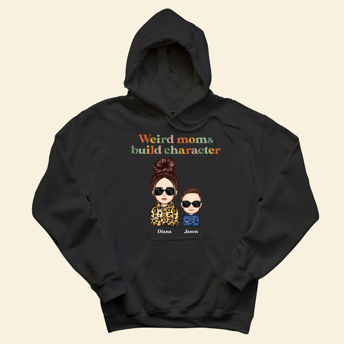 Weird Mom Builds Character - Personalized Apparel - Gift For Mom, Mother, Mommy, Mother's Day Banner2_0f09ed00-36c5-4319-b3f7-78f9ba2ed8cf.jpg