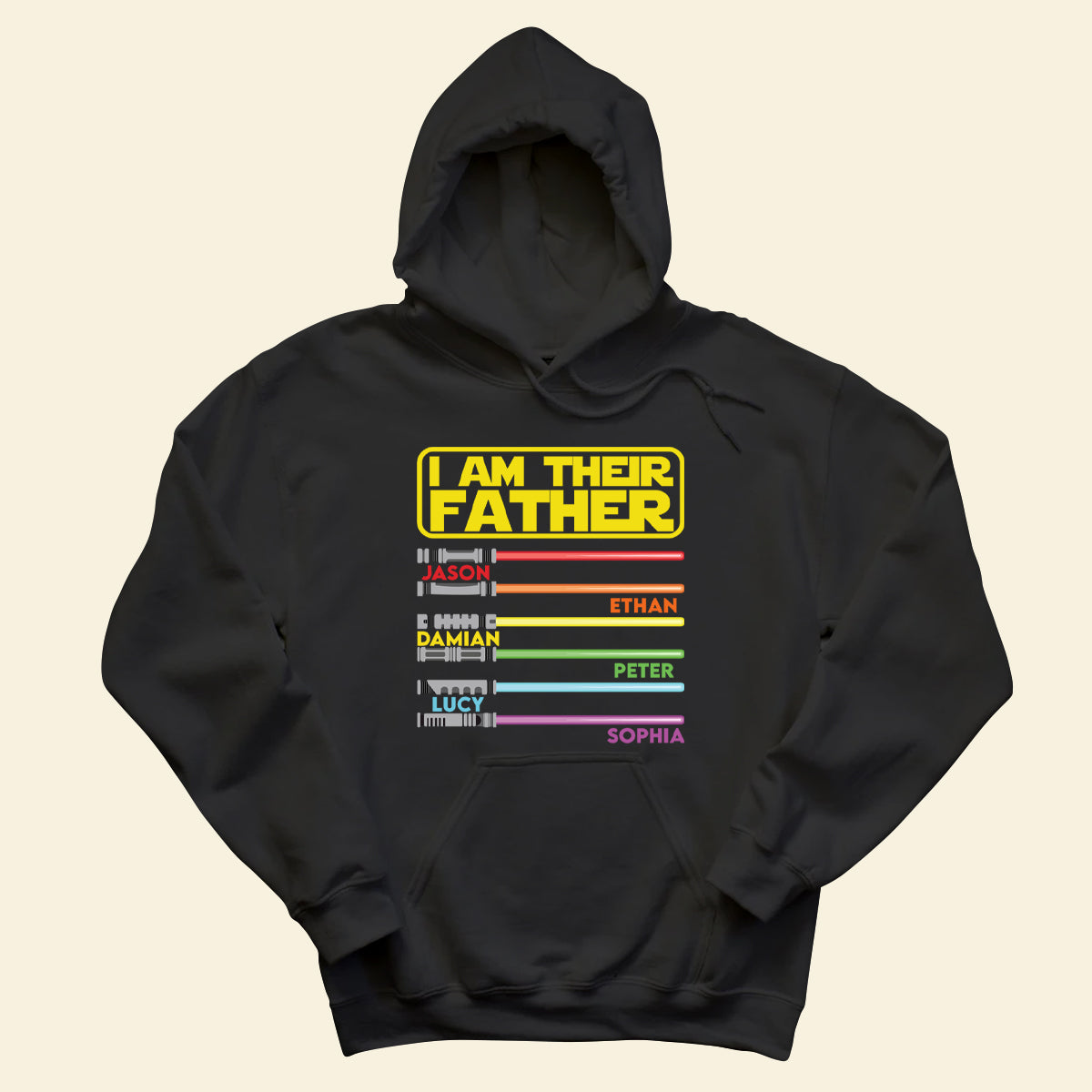 I Am Their Father - Personalized Apparel - Gift For Father, Dad, Daddy, Father's Day Bannerhoodie.jpg