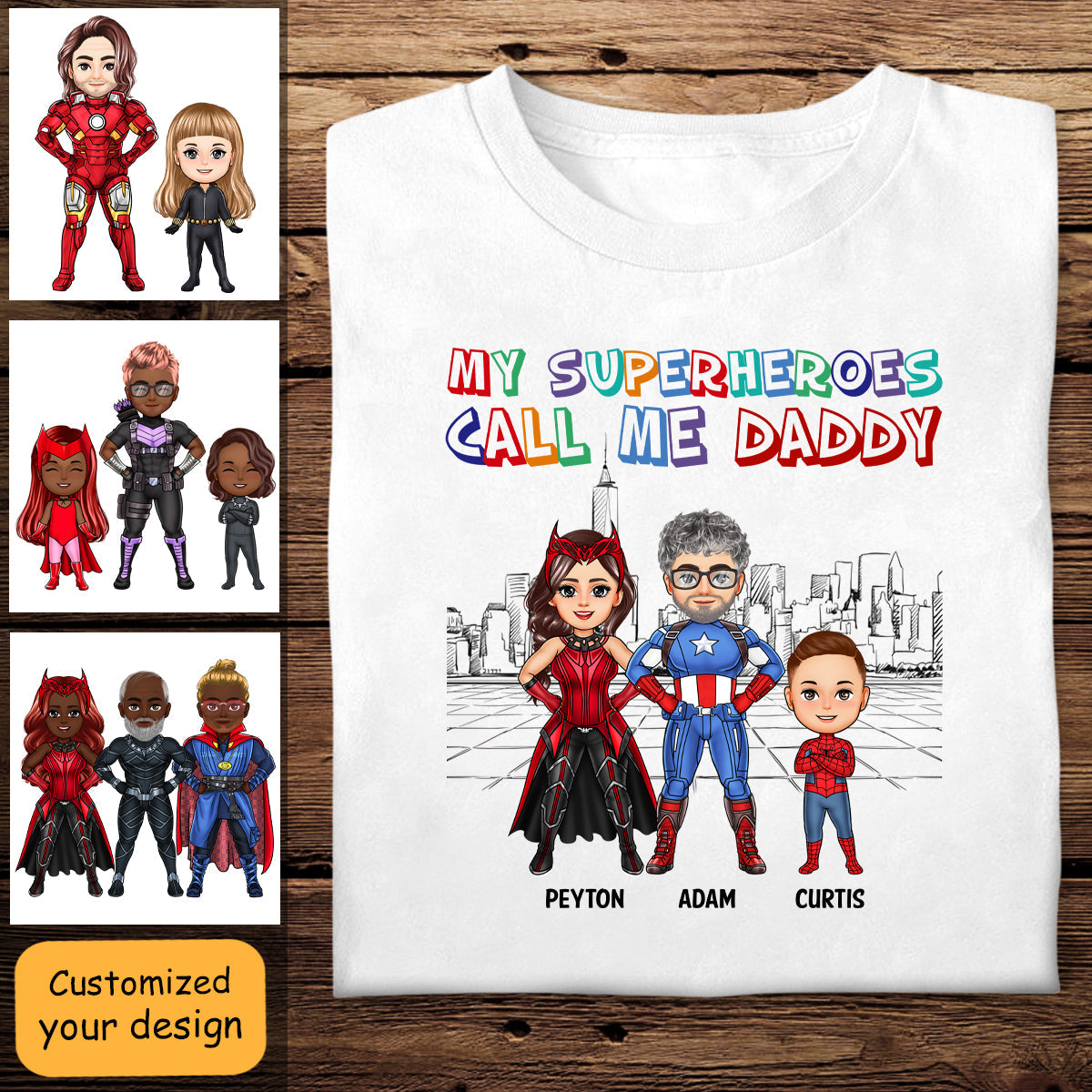 My Superheroes Call Me Daddy - Personalized Apparel - Loving Gift For Father, Dad, Father's Day, Birthday Gift Bn-fb-6462e637a72c4d0008089d74.jpg