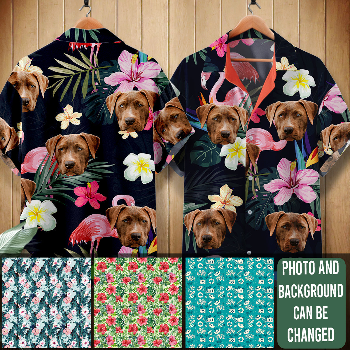 Custom Photo Pet - Personalized Hawaiian Shirts - Hawaiian Shirt, Beach Shirt CustomPhotoPet-1.jpg