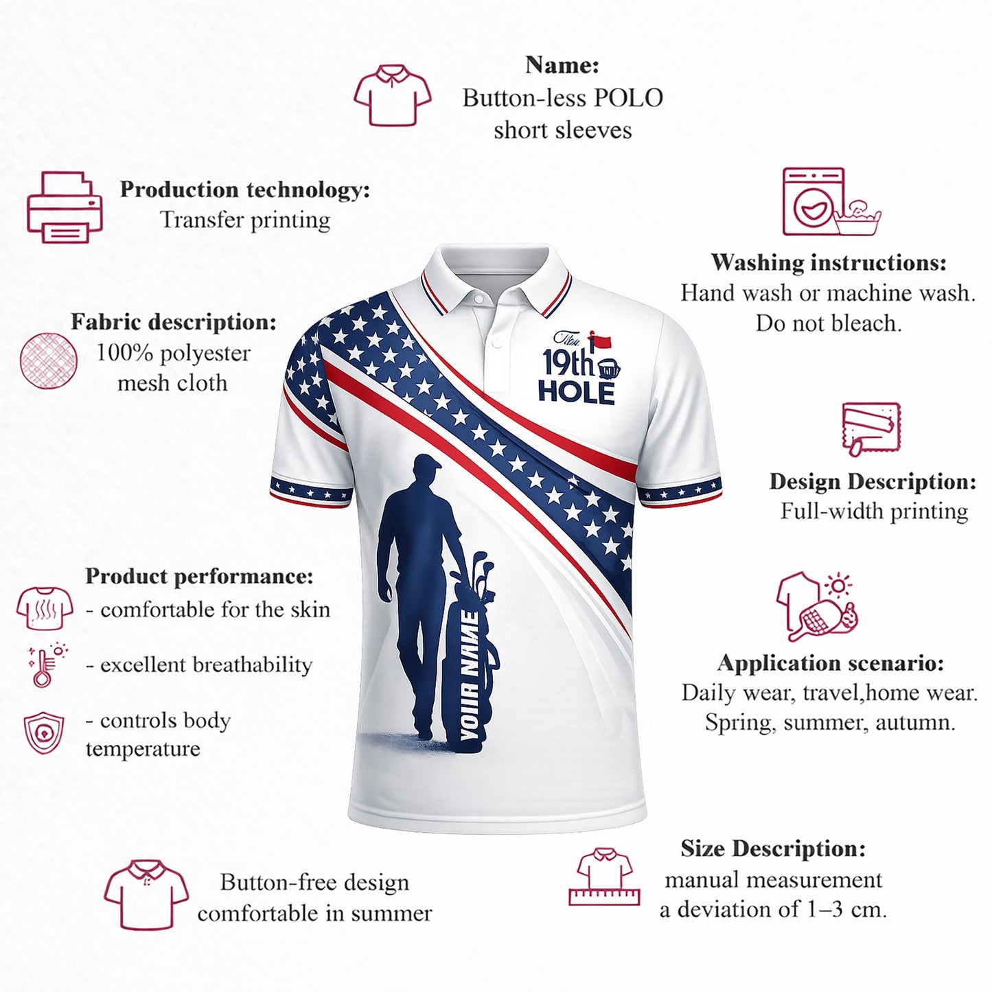Personalized Golf Polo Shirt USA Flag Patriotic 19th Hole Design Custom Name Breathable Performance Shirt GIA26040804_4.jpg