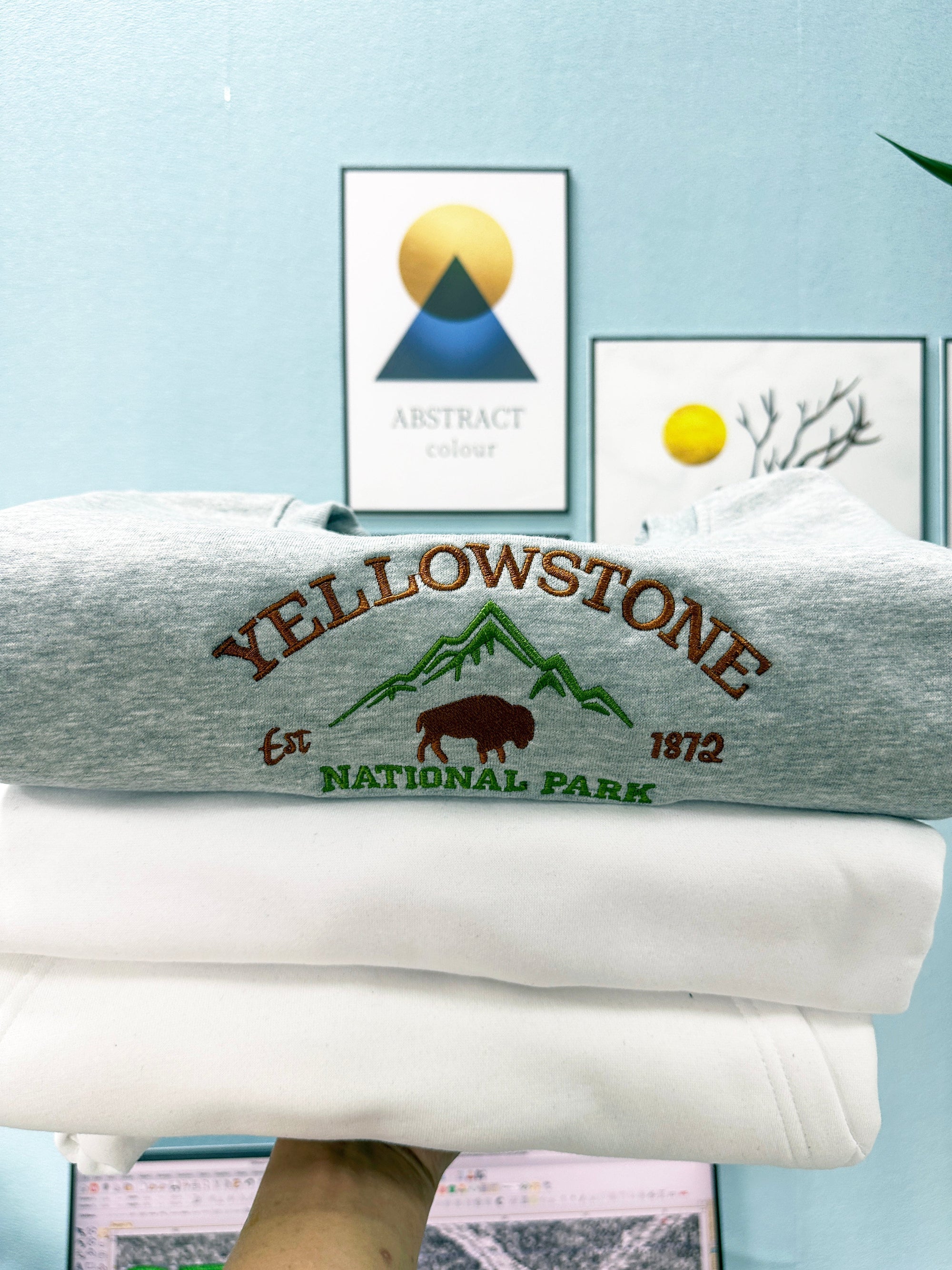 Yellowstone Embroidered Sweatshirt , T-Shirt, Hoodie IMG_2910.jpg?v=1743397478