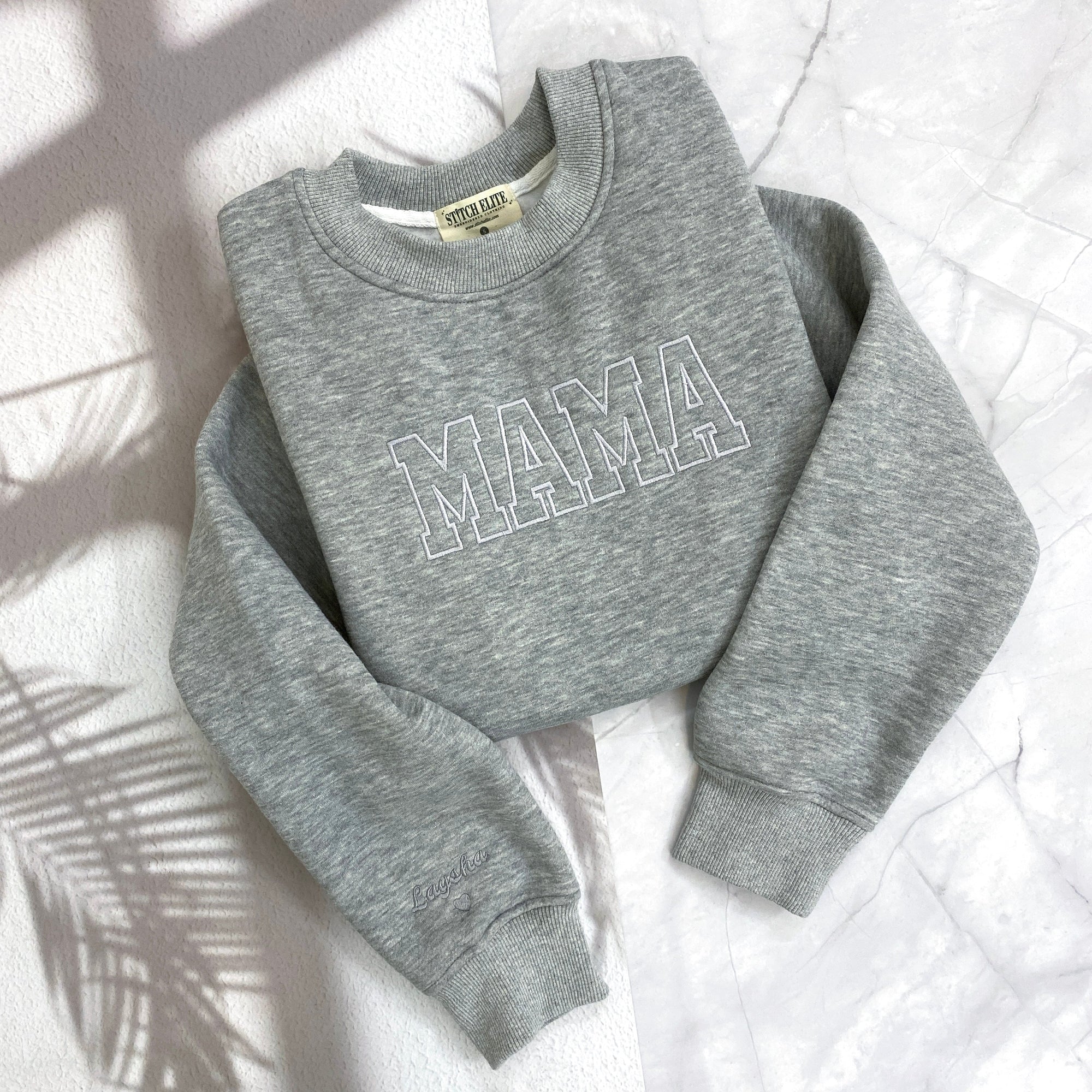 Mama Embroidered Sweatshirt, Custom Mama Shirt With Date, Est Year Shirt, Gift For New Mom, Mother's Day Gift IMG_E1430.1_48568509-2ab4-4211-8c85-6d1171623598.jpg