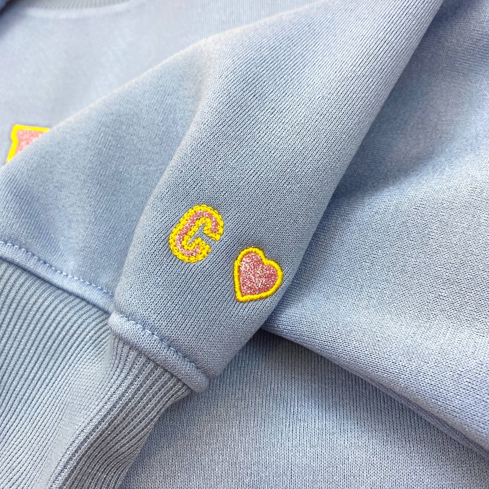 Mama Glitter Est Year Custom Kid Name Embroidered Shirt IMG_E2019.1.jpg