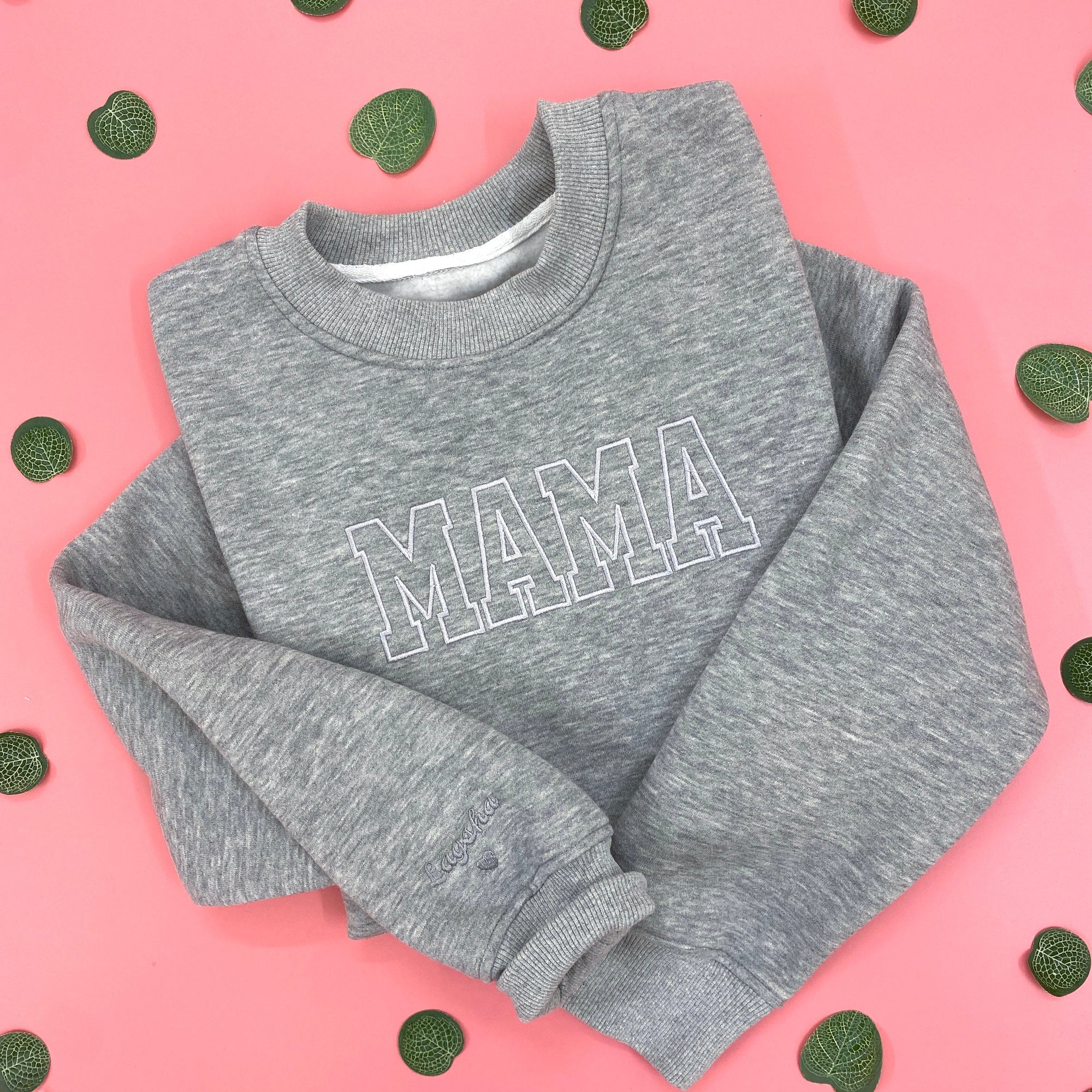 Mama Embroidered Sweatshirt, Custom Mama Shirt With Date, Est Year Shirt, Gift For New Mom, Mother's Day Gift IMG_E2372.1.jpg
