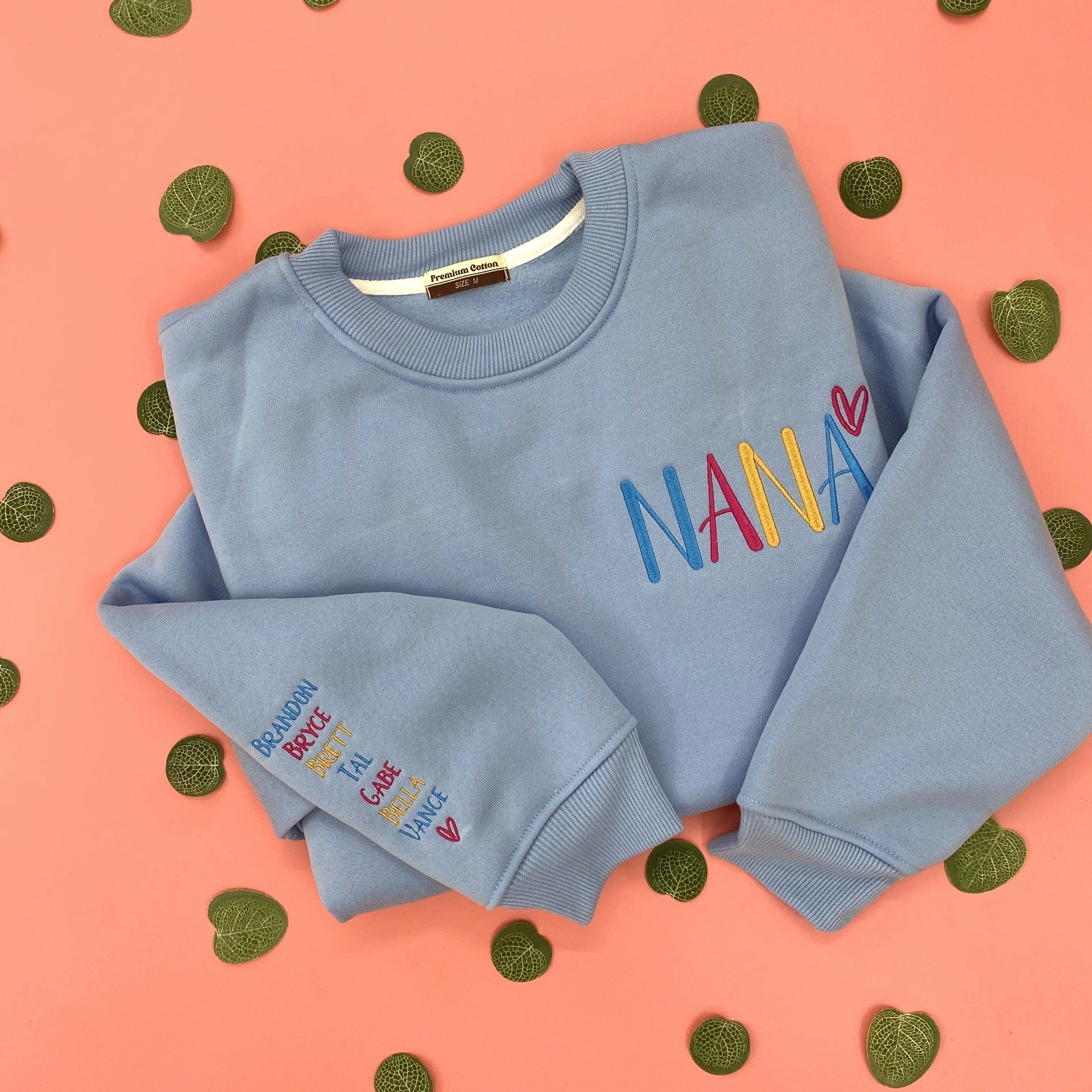 Custom Grandma Embroidery Shirt With Kids Name IMG_E4776.jpg