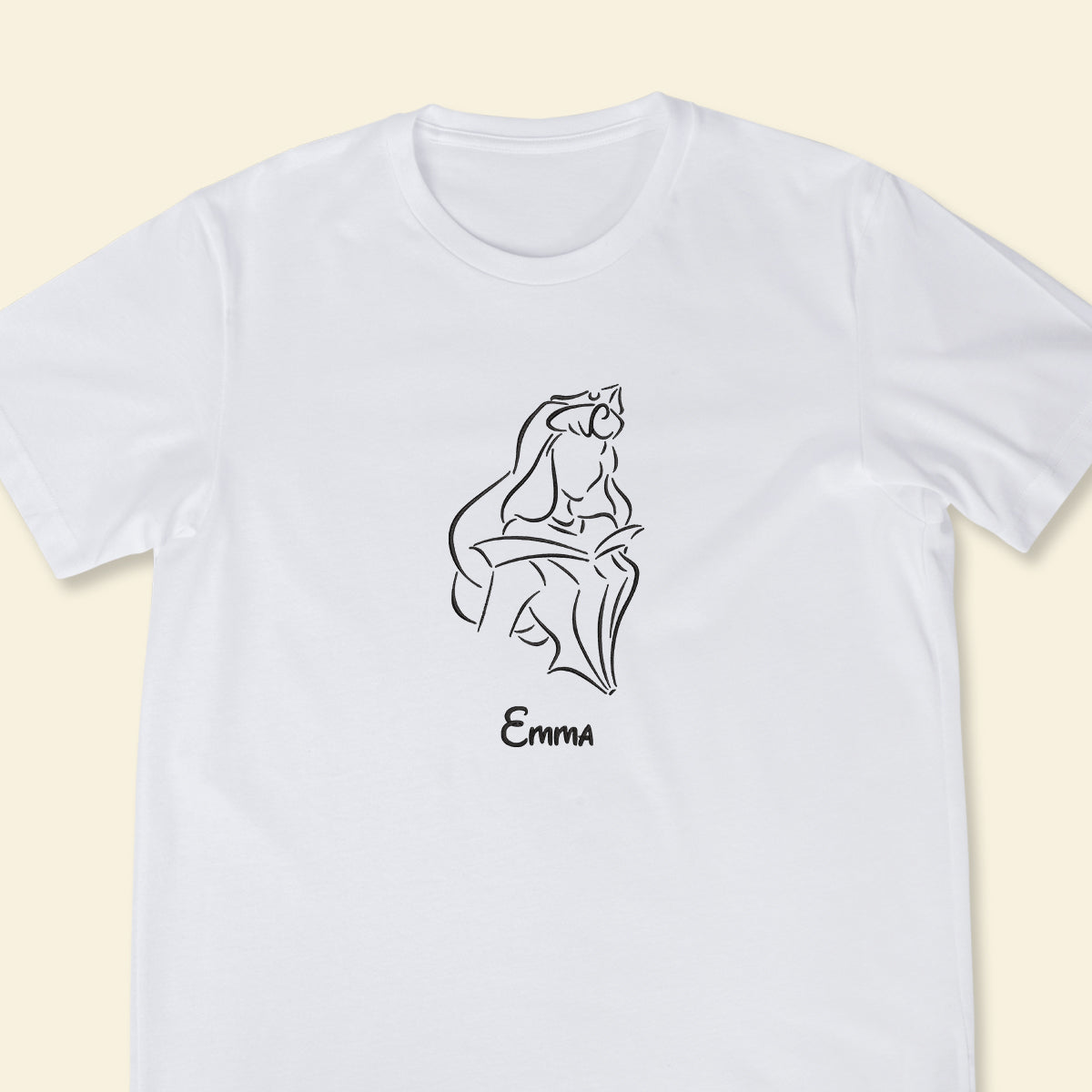 Princess Embroidery - Personalized Embroidered Apparel - Gift For Family PrincessEmbroidery-2.jpg?v=1743397400