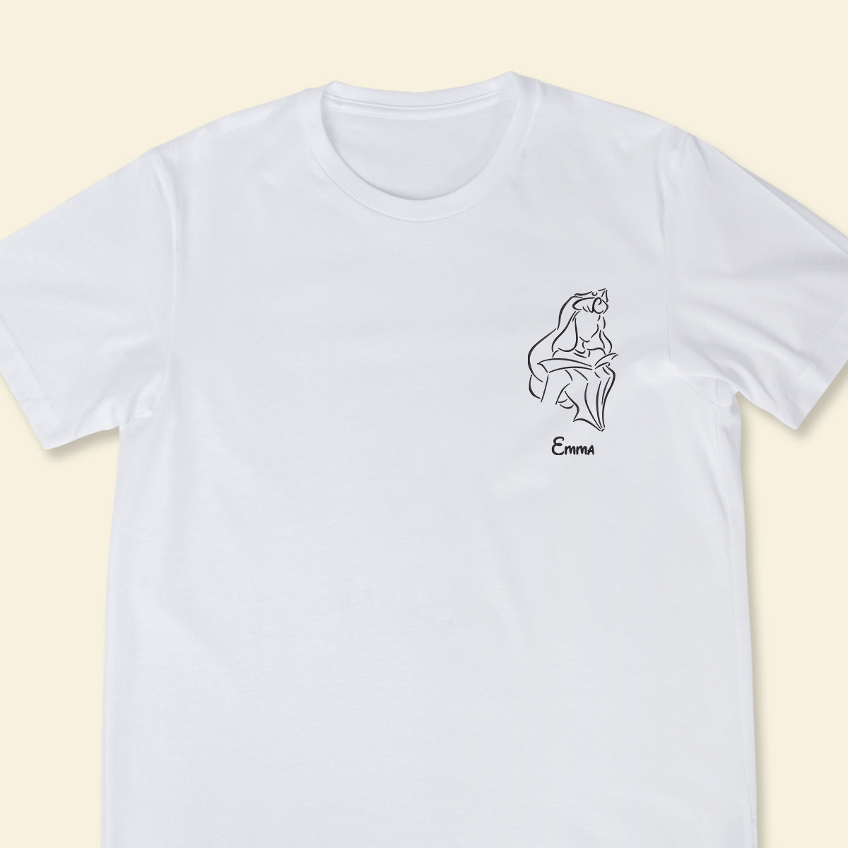 Princess Embroidery - Personalized Embroidered Apparel - Gift For Family PrincessEmbroidery-5.jpg?v=1743397400