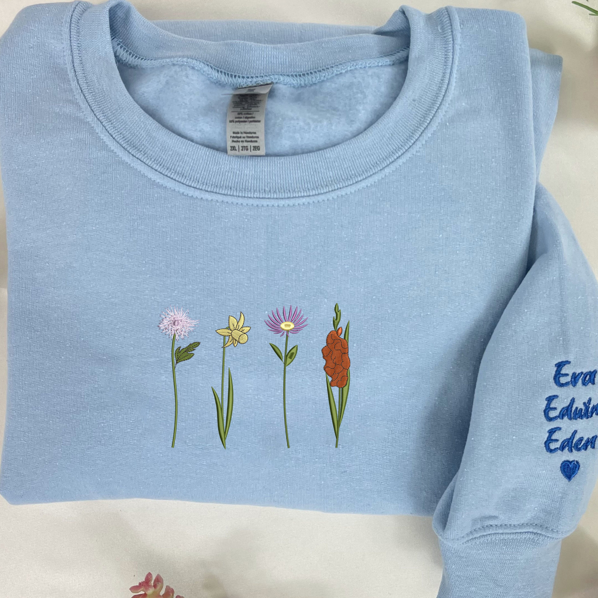 Personalized Birth Month Flower Sweatshirt, Embroidered Birth Flower Sweatshirt, Floral Embroidery, Mothers Day Gift banner-2_8e8c4bb5-7866-441f-9461-15414507ce1f.png