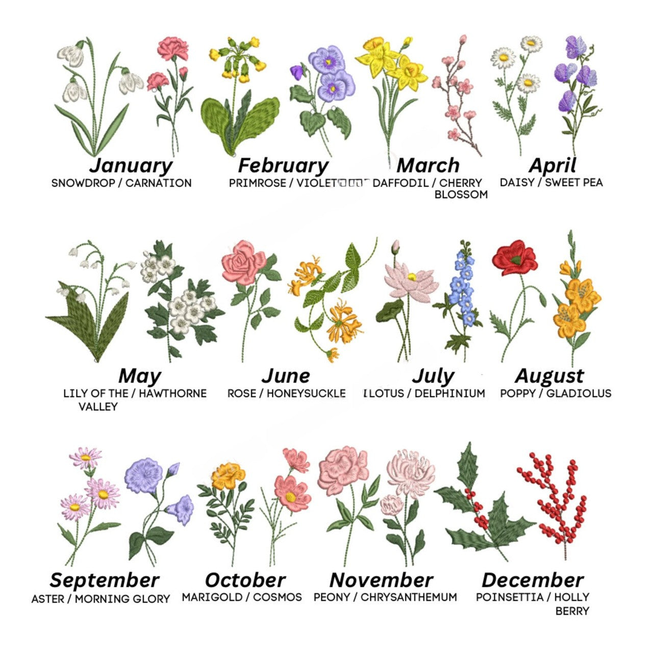 Personalized Birth Month Flower Sweatshirt, Embroidered Birth Flower Sweatshirt, Floral Embroidery, Mothers Day Gift banner-9_073fa283-7041-4b33-85ea-2ab43cc314ff.jpg