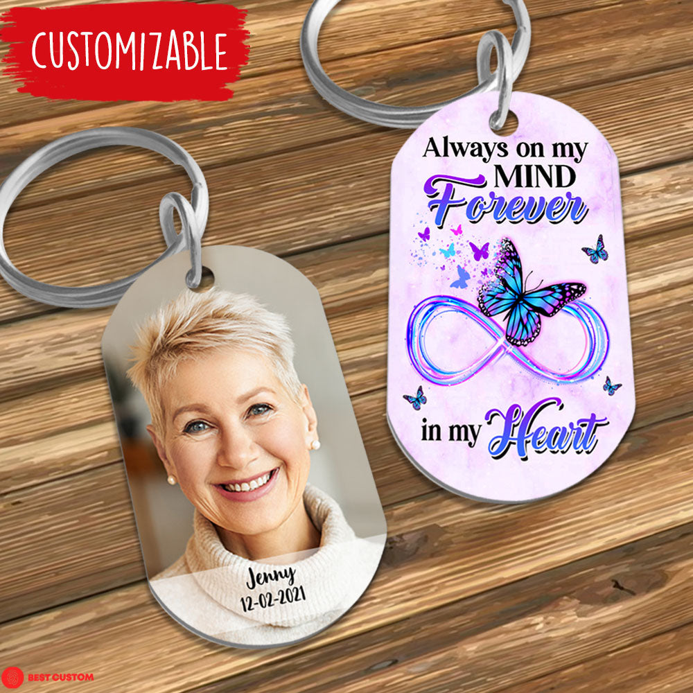 Always On My Mind Forever In My Heart - Personalized Photo Stainless Steel Keychain - Memorial banner-FB_63d3c652-eb0f-4479-8e2f-c61ca680766d.jpg