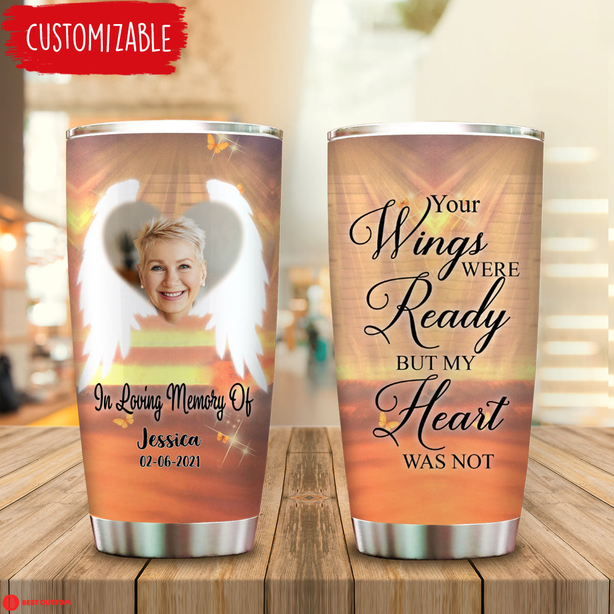 In Loving Memory, Your Wings Were Ready Personalized Tumbler Memorial banner-FB_77c4f06c-8de6-4d08-821e-caae17c11bdd.jpg