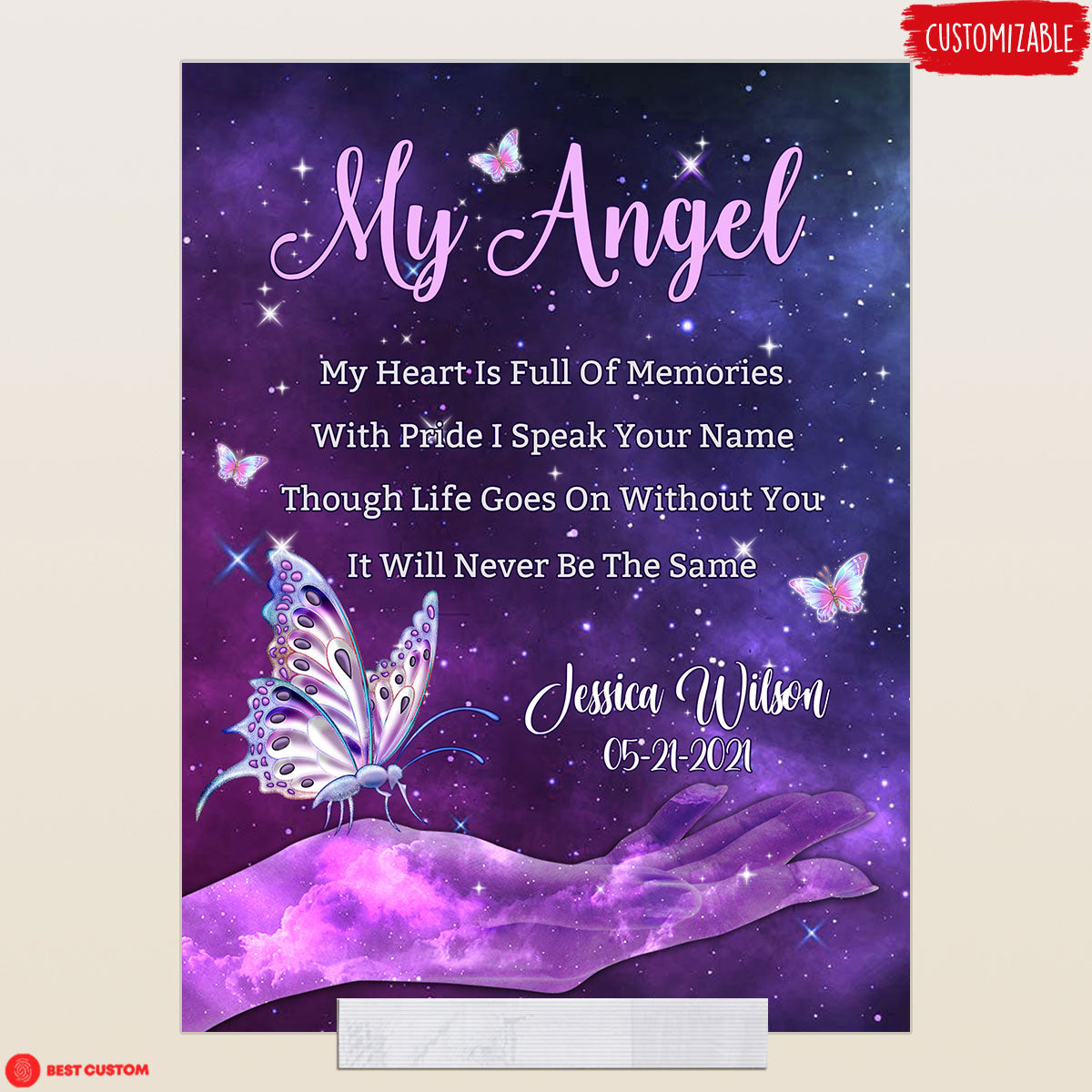 My Heart Is Full Of Memories Custom Acrylic Plaque Memorial banner-fb_a0e0229e-d732-4358-adea-2cbcbccd5786.jpg