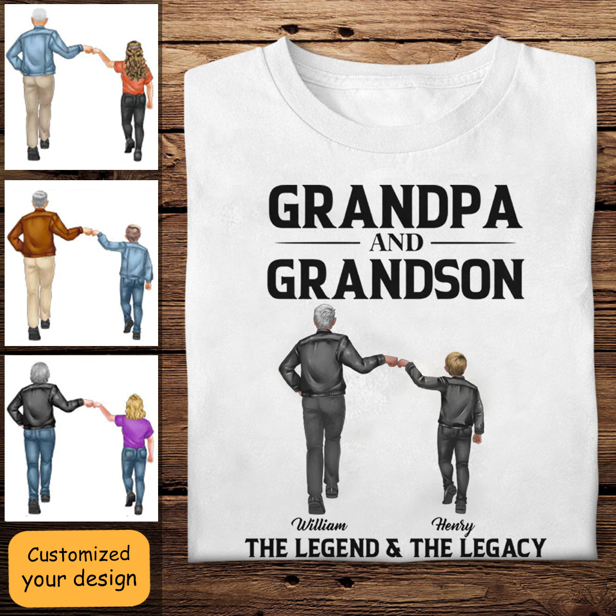 Grandpa Grandson The Legend The Legacy Apparel Gift For Grandfather banner2_a9673a88-f8b7-4e77-acdf-e75e8f4ddb2c.jpg