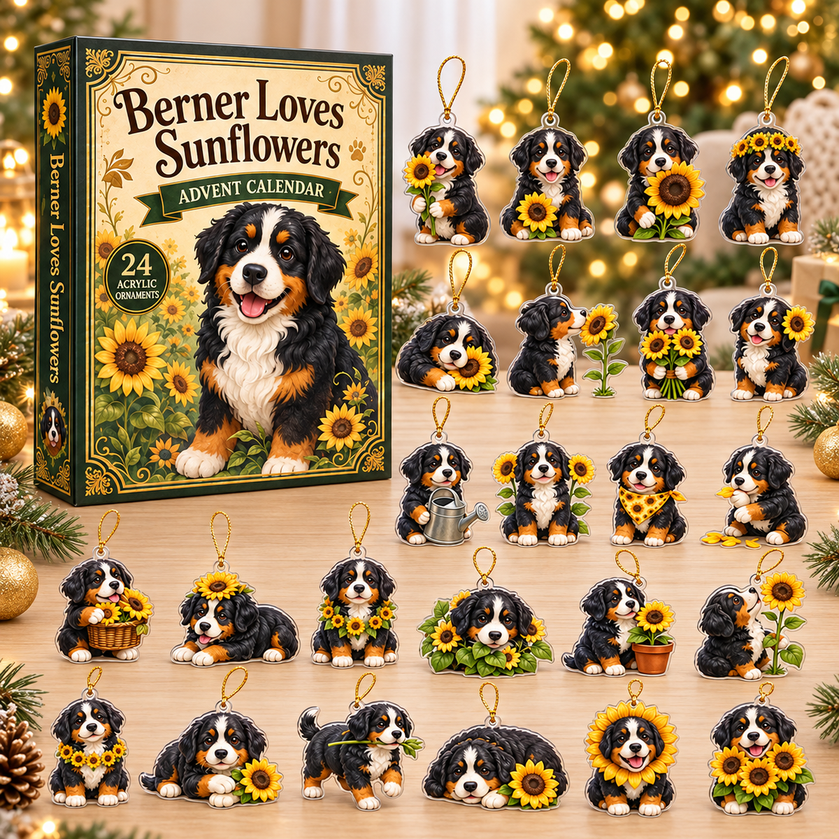 Berner Loves Sunflowers Advent Calendar 2026 - 24-Day Festive Countdown, Acrylic Charms Blind Box - Gift For Bernese Mountain Dog Lovers bd2aab8f-82f0-4562-9148-d4b41d9bd5eb-berner-box-charms.png