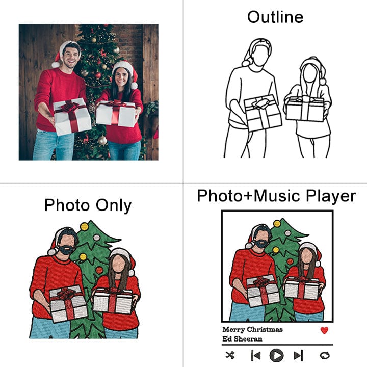 Personalized embroidered custom your own photo shirt - Handmade shirt dispaly.jpg