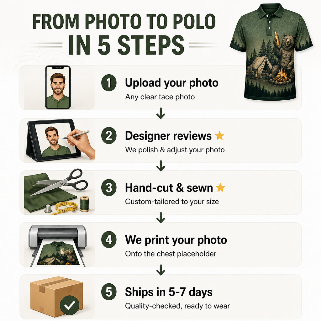 Camping Beer Story AOP Polo - Polo shirt - All over printed e785c544-4819-4fb6-bfba-3dc4c8ee3f53.jpg