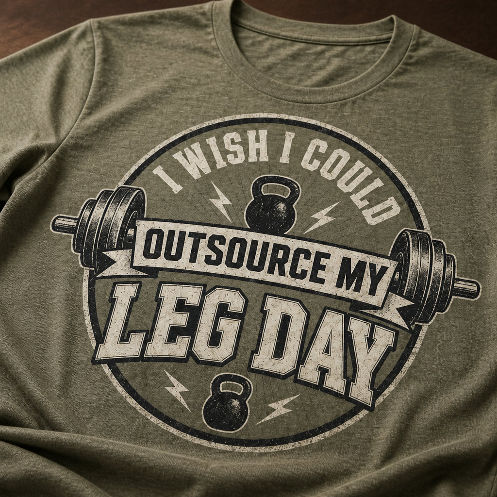 Outsource My Leg Day – Gym Humor Tee - T-Shirt - All over printed ef73f7ac-f8b8-4f1e-b02d-0161892de945.jpg