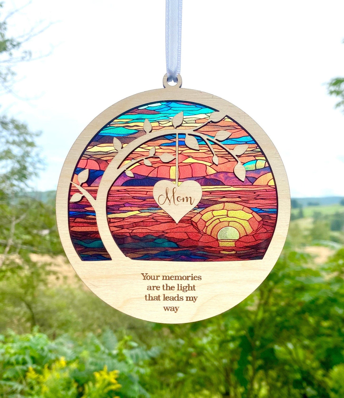 Personalized Name Sympathy Gift, Memorial Suncatcher, Loss of Mom, Dad, Brother, Sister il_1588xN.5265739941_ka5c.jpg