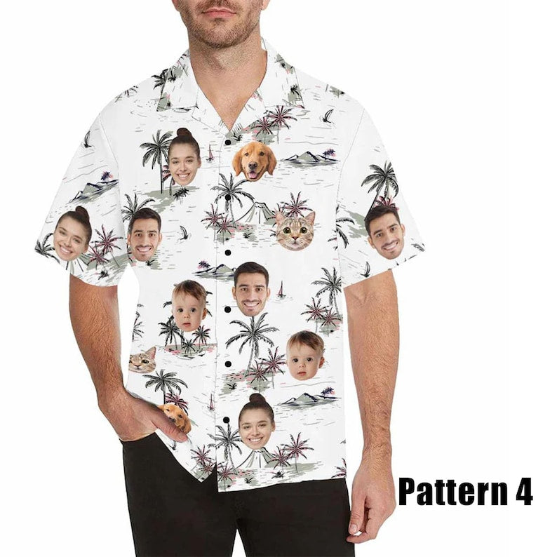 Custom Face Hawaiian Shirt, Personalized Hawaii Shirt with Any Images, Button Downs Shirt for Men, Gift for father il_794xN.3978534352_wqj8.jpg