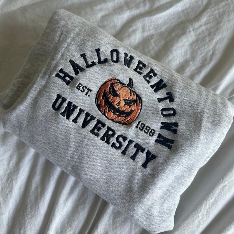 Halloweentown University Embroidered Sweatshirt | Fall Sweater | Halloweentown Crewneck | Halloween Sweatshirt | Halloweentown University il_794xN.5123823271_rh9z.jpg