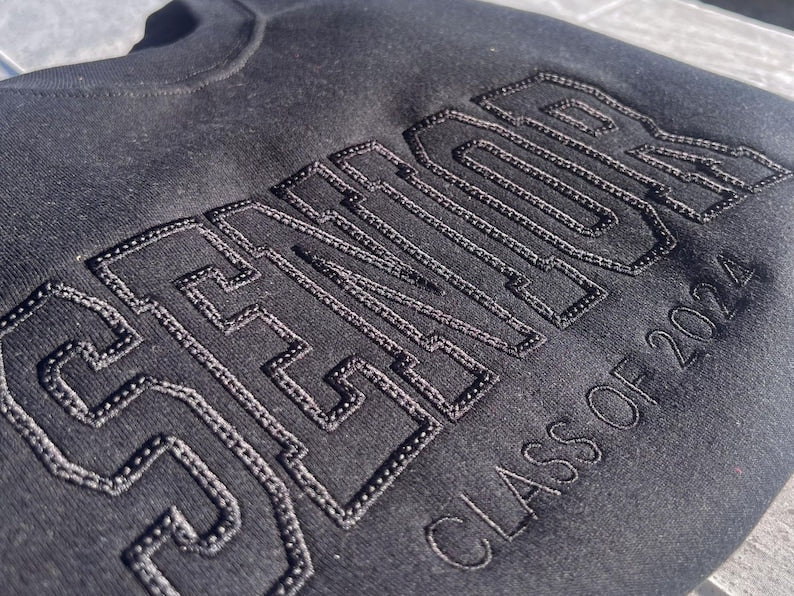 Embroidered Senior Sweatshirt, Customized Grad Gift, Crewneck Sweatshirt for Graduation, Class of 2025, Personalized Senior Gift il_794xN.5844982158_atjw.jpg?v=1743397416